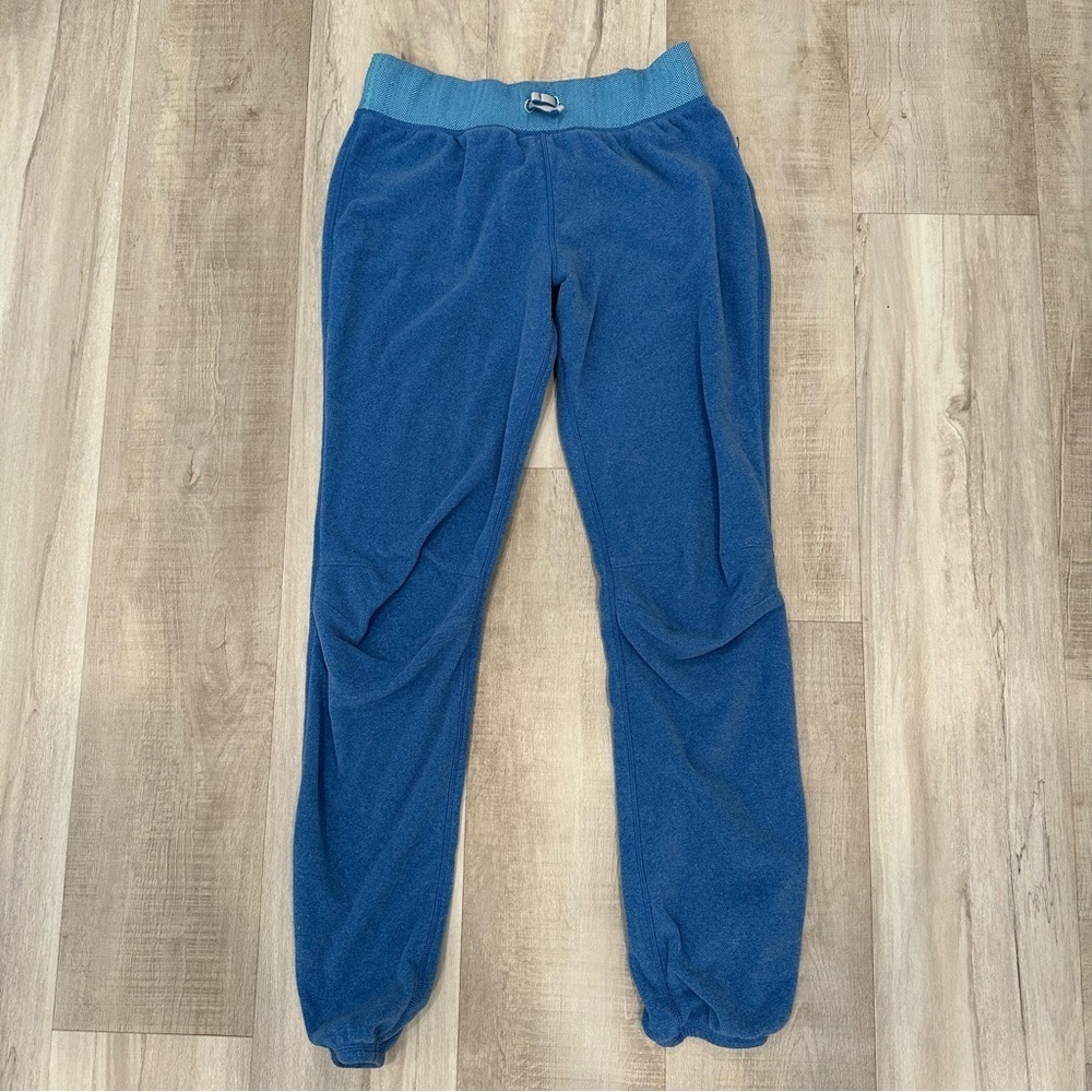 Ivivva by Lululemon Girls Blue Fleece Joggers